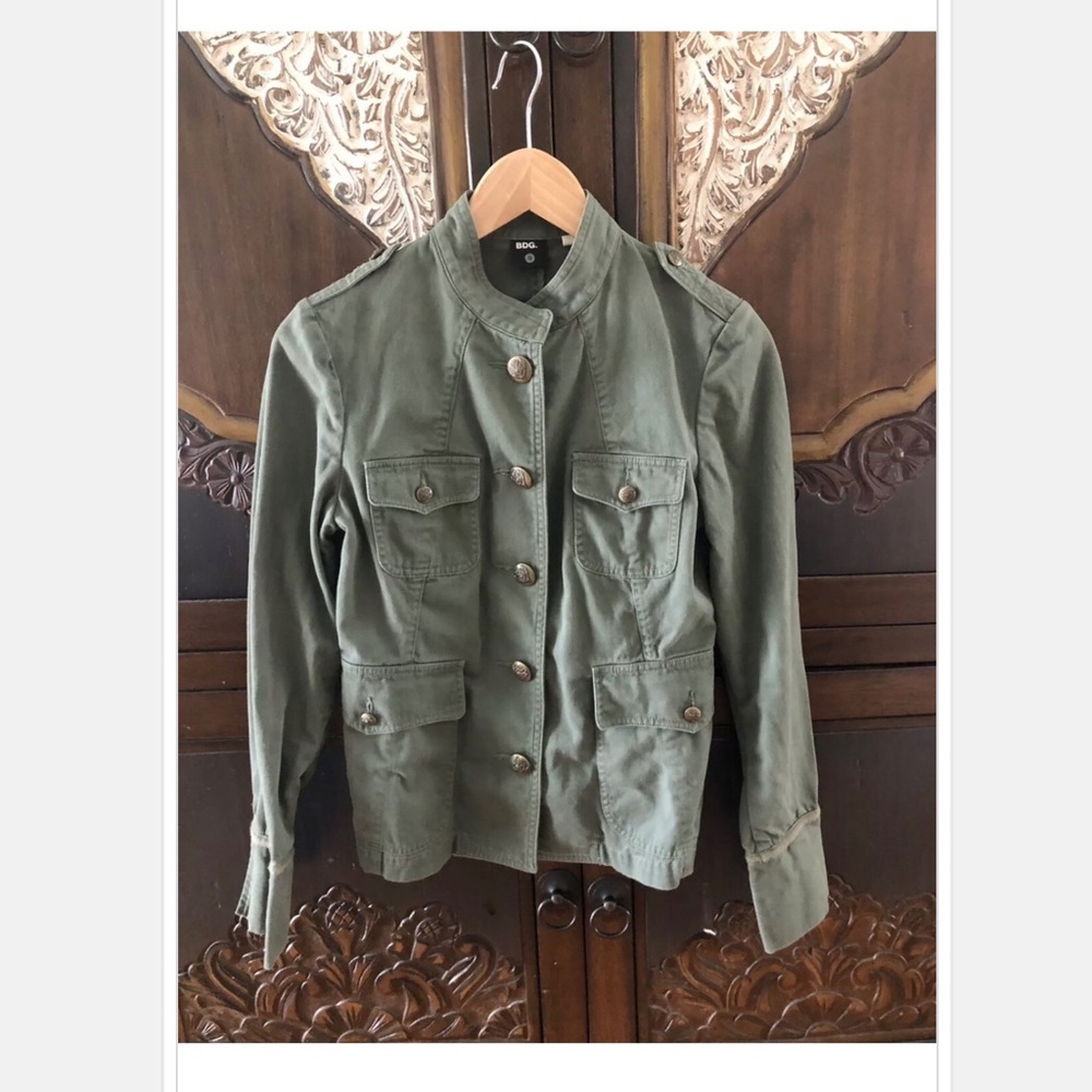 BDG cotton military style jacket